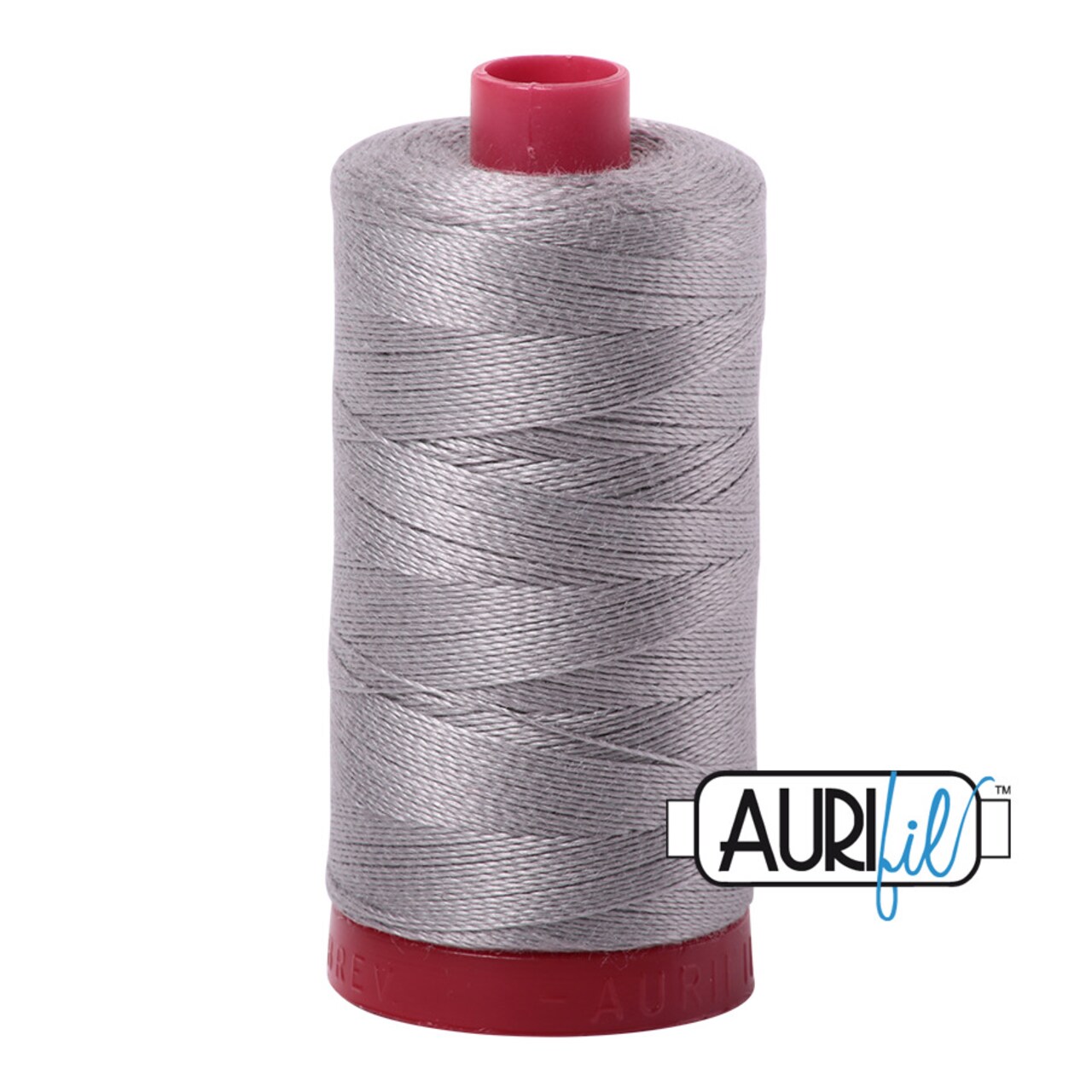 Stainless Steel (2620) | 12wt Large Spool (325M / 356Y) | Aurifil Thread